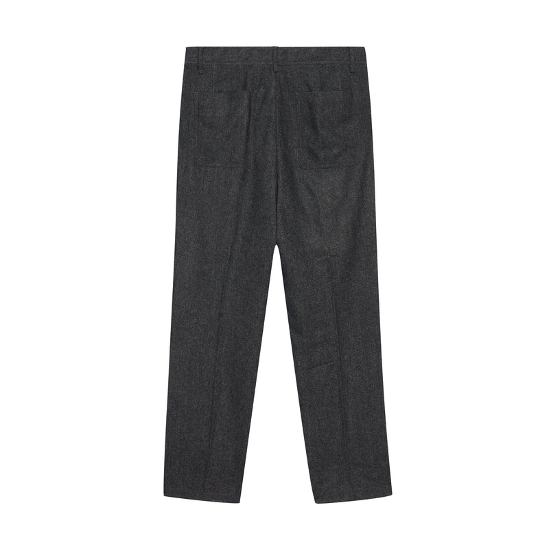 Straight-leg Tailored Trousers