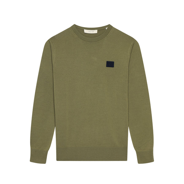Logo Patch Wool Jumper