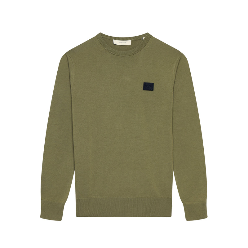 Logo Patch Wool Jumper