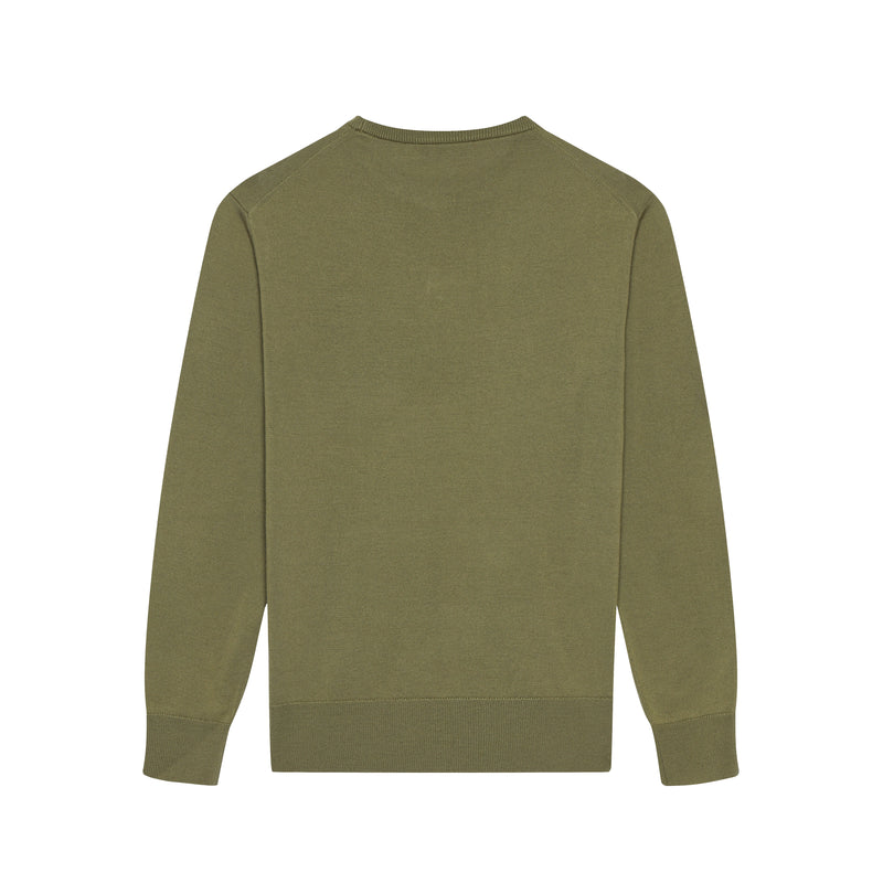Logo Patch Wool Jumper