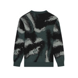 Patterned-jacquard Wool Jumper